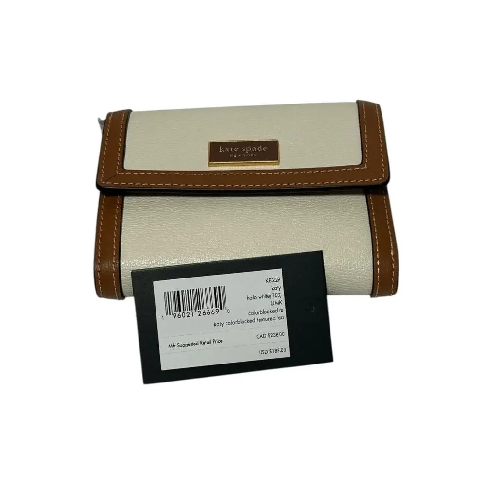 Kate Spade Katy Colorblocked Bifold Flap Wallet